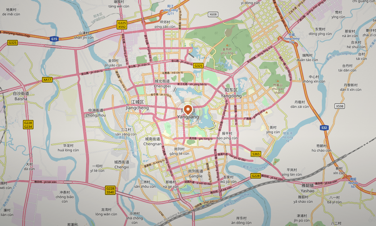 Yangjiang Huaerliang Industrial & Trading Co., Ltd. location map